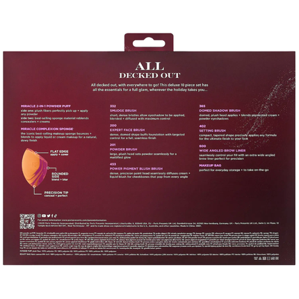 Real Techniques All Decked Out Bag Set