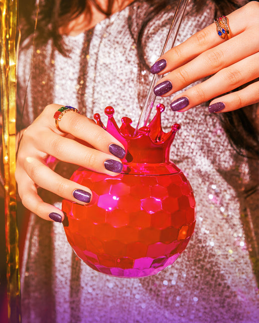 Red Carpet Manicure Astro Flash Cat-Eye Gel Polish Cosmic Crush