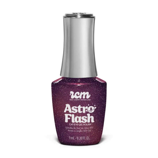 Red Carpet Manicure Manicure Astro Flash Cat-Eye Gel Polish Cosmic Crush