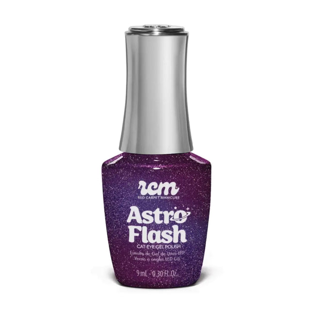 Red Carpet Manicure Manicure Astro Flash Cat-Eye Gel Polish Space Cadet