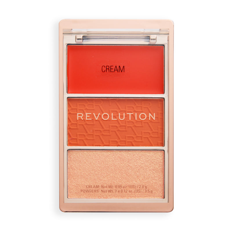 Revolution Blush Icon Brights Tangerine Tease