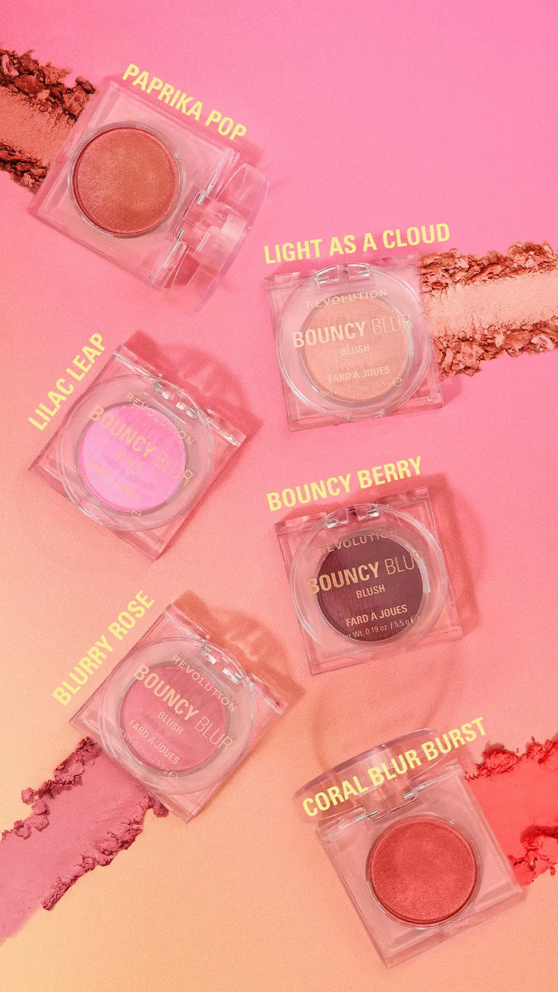 Revolution Bouncy Blur Blush Blurry Rose