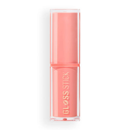 Revolution Pout Lip Gloss Stick Shimmer Peach Sorbet Nude