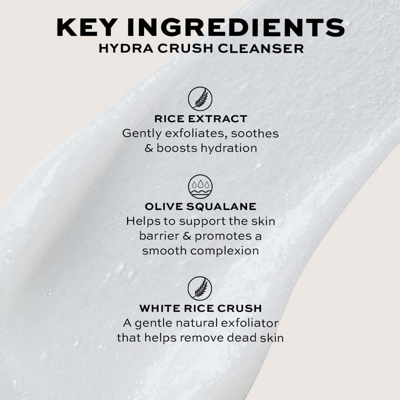 Revolution Pro Miracle Hydra Crush Rice + Squalene Cream Cleanser