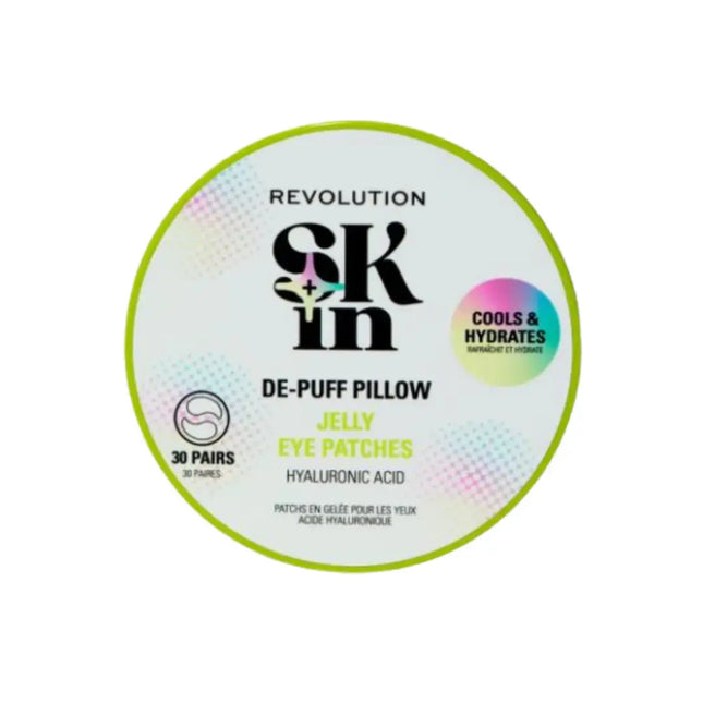 Revolution Skin De-Puff Pillow Hyaluronic Acid Jelly Eye Patches