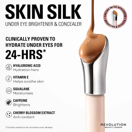 Revolution Skin Silk Radiant Serum Under Eye Brightener
