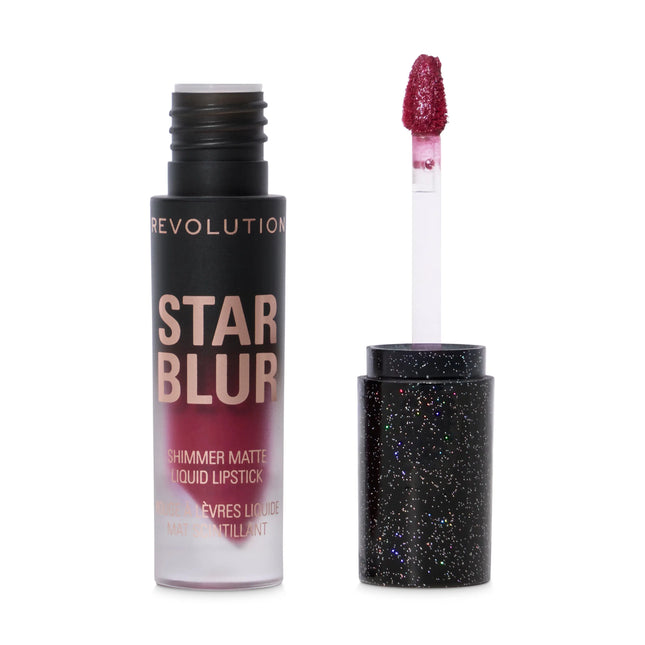 Revolution Star Blur Shimmer Matte Liquid Lip Crimson Envy