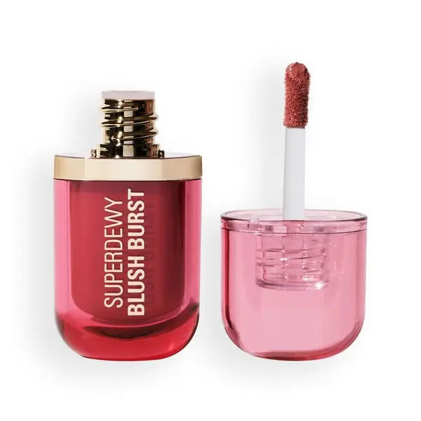 Revolution Superdewy Liquid Blush Burst Rose all Day Dusty Pink