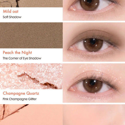 Romand Bare Layer Palette 01 Apricot Mood
