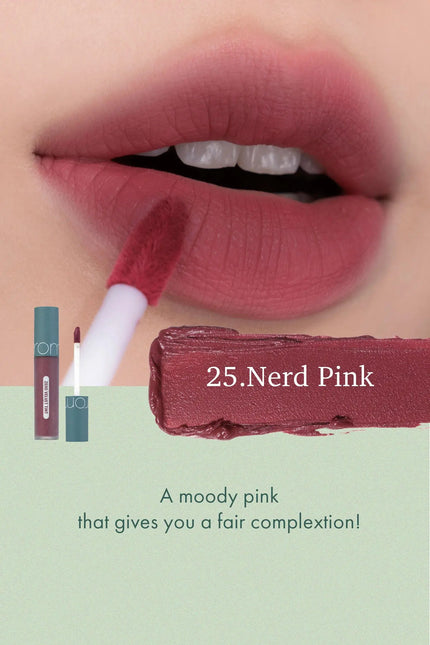 Romand Zero Velvet Tint Vintage Filter #25 Nerd Pink