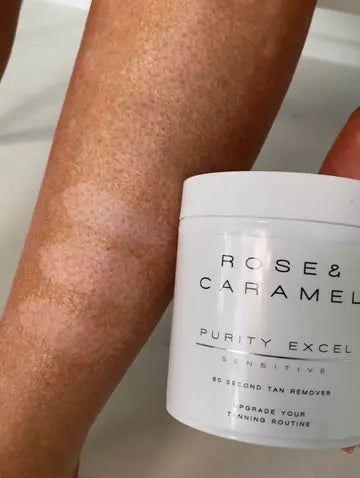 Rose & Caramel Purity Excel 60 Second Self Tan Removing Scrub