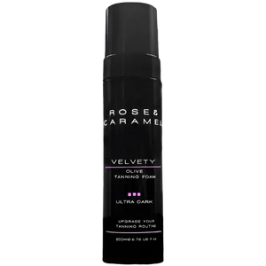Rose & Caramel Velvety Ultra Dark Olive Self Tanning Foam