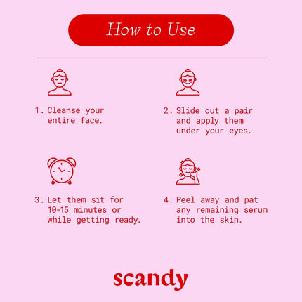 Scandy Wink Wink Jelly Eye Patches
