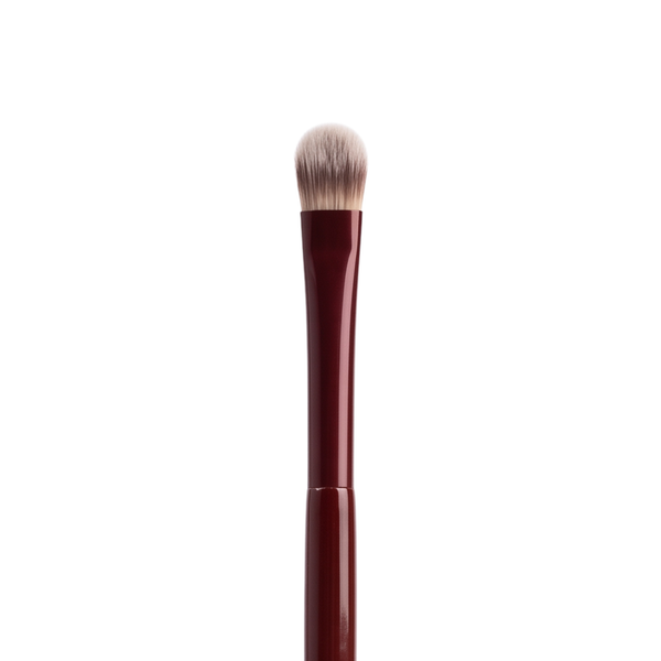 Boozyshop Flawless Shader Brush, Nahaufnahme des Pinselkopfs vor weißem Hintergrund