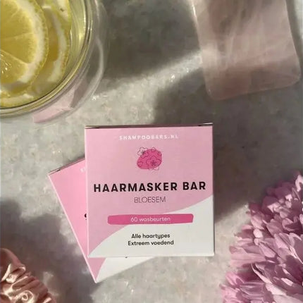 Shampoo Bars Haarmasker Bar Bloesem