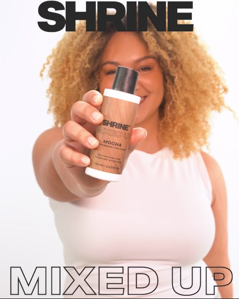 Shrine Mixed Up Semi Permanent Colour Copper 125 ml. 4