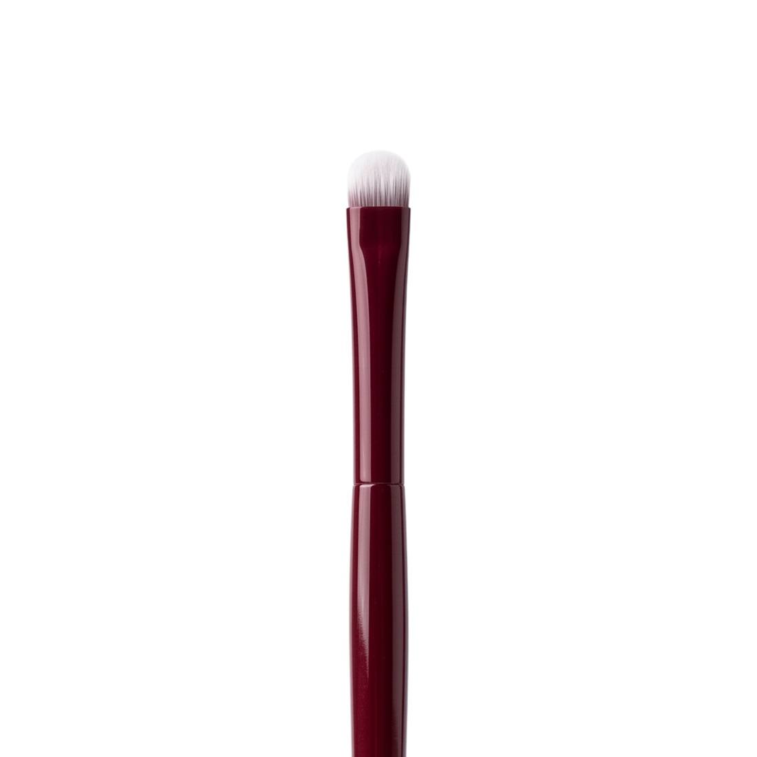 Boozyshop Flawless Smudge Brush, Nahaufnahme des Pinselkopfs vor weißem Hintergrund
