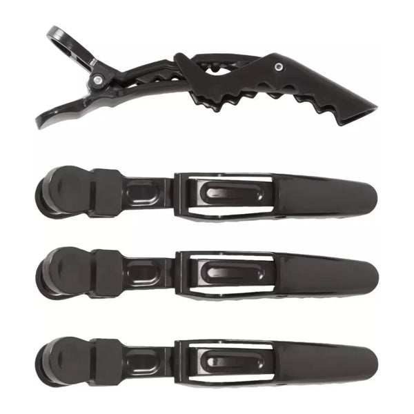 Soft Spell Crocodile Hair Clips 4 Pack