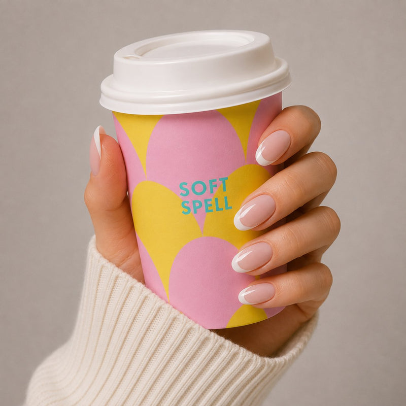 Soft Spell Press On Nails Classic French