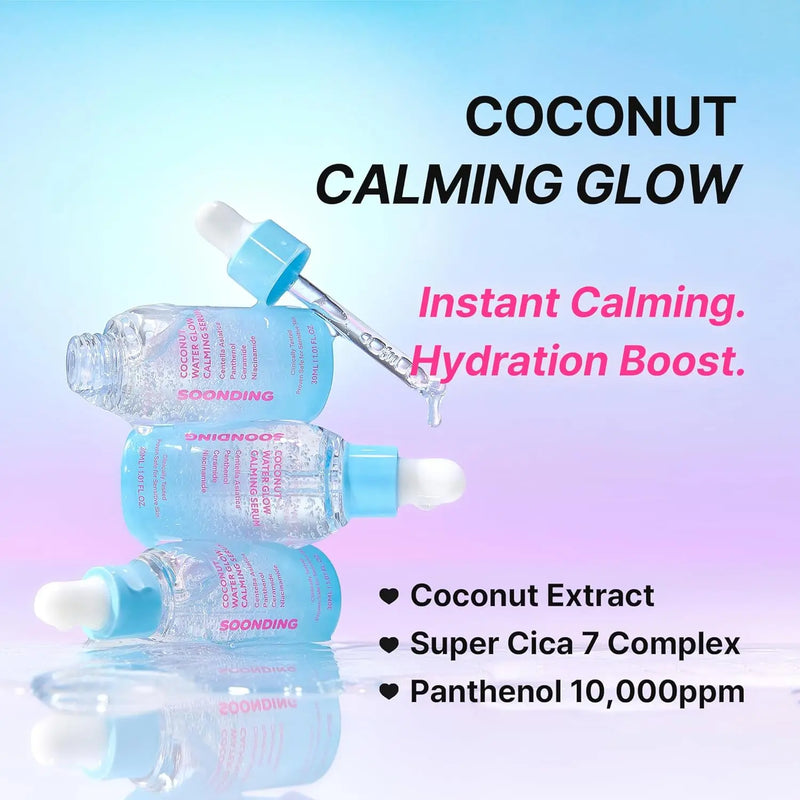 Soonding Coconut Water Glow Calming Serum