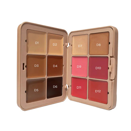 Sosu Cosmetics Complete Canvas Complexion Palette Dark