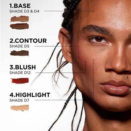 Sosu Cosmetics Complete Canvas Complexion Palette Dark