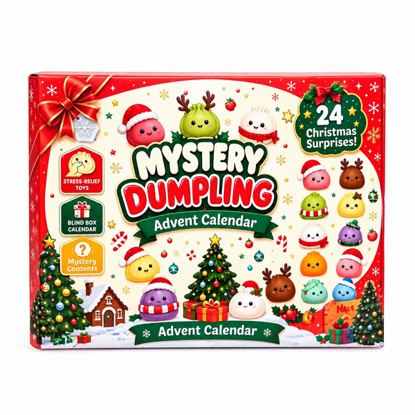Squishy Advent Calendar met 24 mini squishy toys