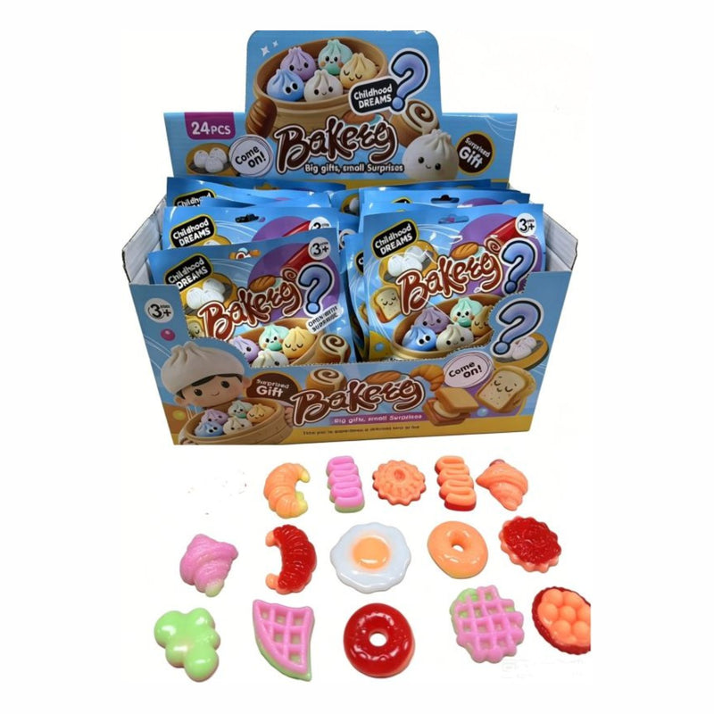 Squishy Mystery Bag Pastries Squishies 3pcs Per Bag