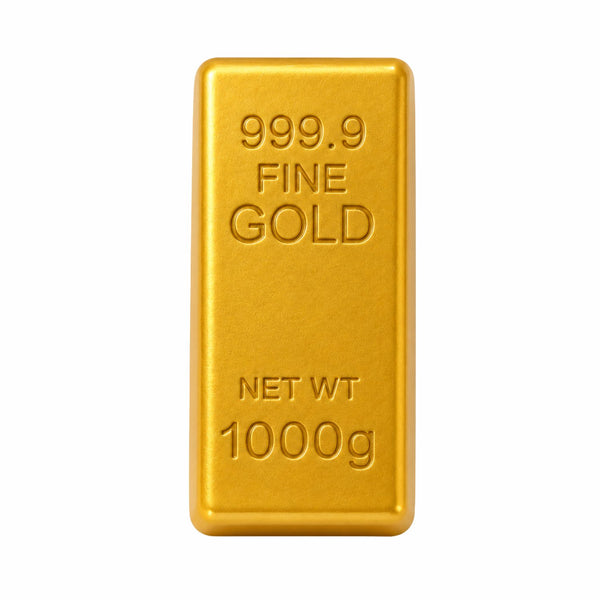 Slow Rising Foam Gold Bar Squishy van Boozyshop, slow rise squishy die langzaam terugveert