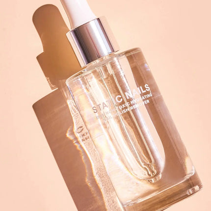 Static Nails 100% Non-Toxic, Odorless Polish & Pop-On Remover Clear