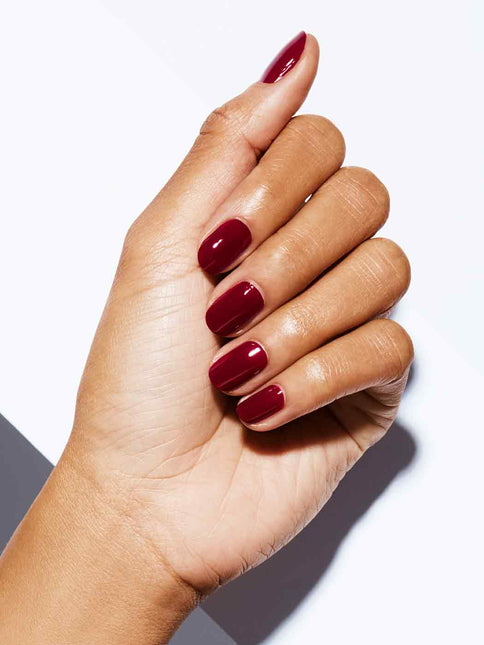 Static Nails Liquid Glass Lacquer Cherry Bomber