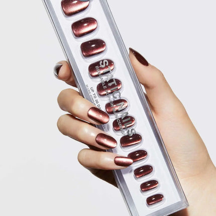 Static Nails Reusable Pop-On Manicure Influenced Round