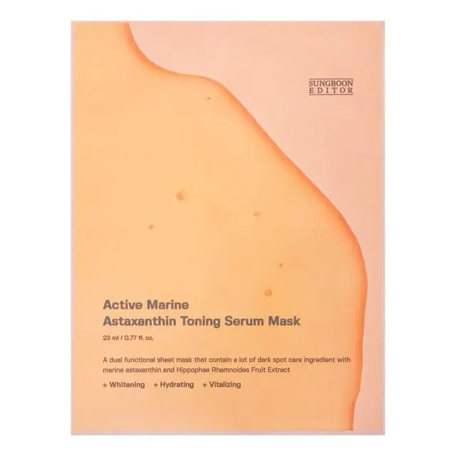 Sungboon Editor Active Marine Astaxanthin Toning Serum Mask