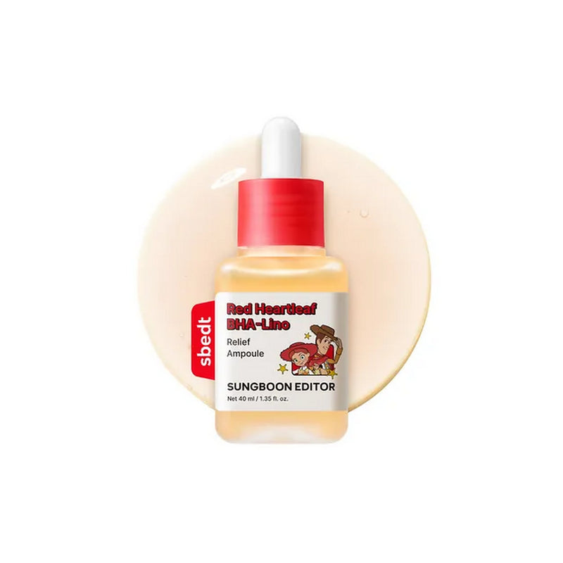 Sungboon Editor X Toy Story Red Heartleaf Bha Lino Relief Ampoule 1