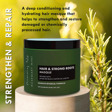 Sunny Isle Rosemary & Mint Hair Masque