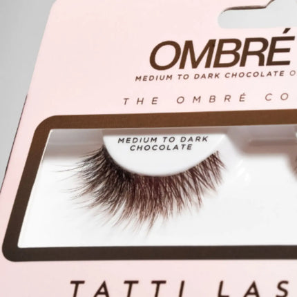 Tatti Lashes Ombre Medium to Dark Chocolate