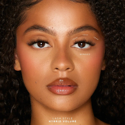 Tatti Lashes Pre-Glued Individuals Hybrid Volume