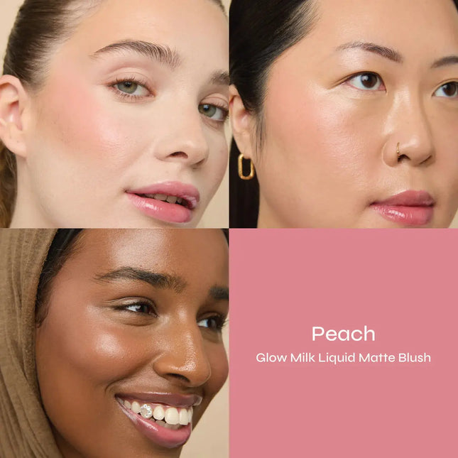 The Beauty Crop Glow Liquid Matte Blush Peach