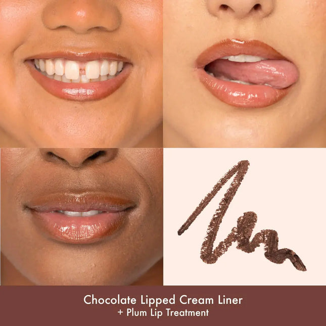 The Beauty Crop Lipped Cream Lip Liner Chocolate