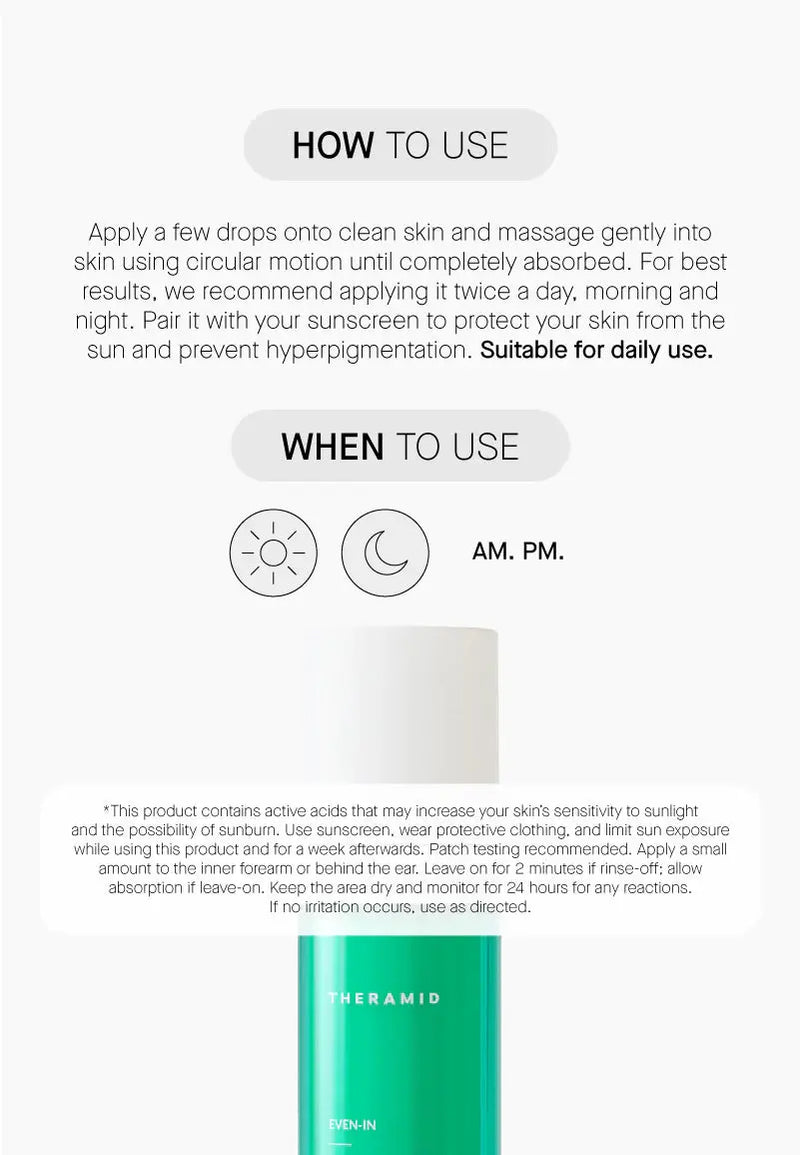 Theramid Even In Advanced Anti Spot Treatment