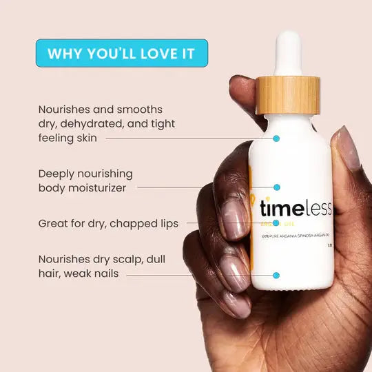 Timeless Skin Care Argan Oil 100% Pure