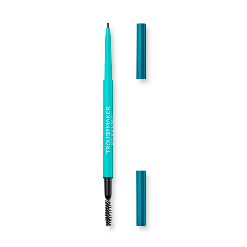 Trouble Maker Define Anarchy Micro Brow Pencil Medium Brown, wenkbrauwpotlood met spoolie