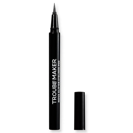 Trouble Maker Nova Glitter Liquid Eyeliner Pen Black Hole Black