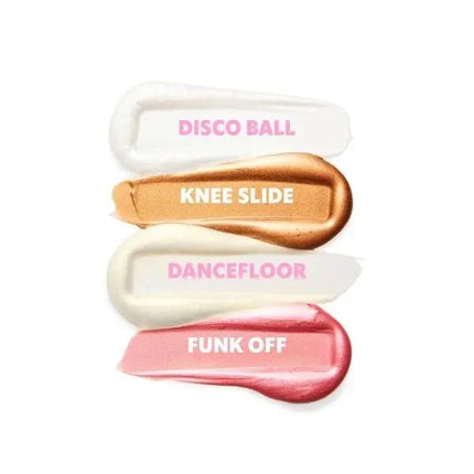 Trouble Maker Press Disco Cushion Highlight Dancefloor Gold