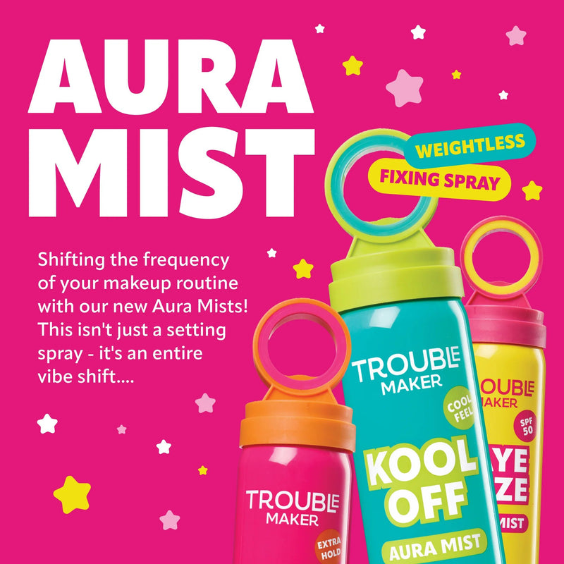 Trouble Maker Raye Daze Spf 50 Aura Mist Fixing Spray