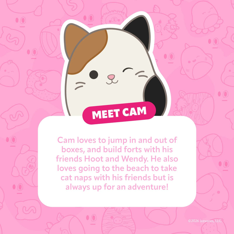 Trouble Maker X Squishmallows Cam The Cat Fluffy Neutrals Palette