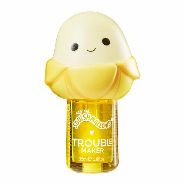 Trouble Maker X Squishmallows Junie The Banana Melt Down Lip Oil With Snug