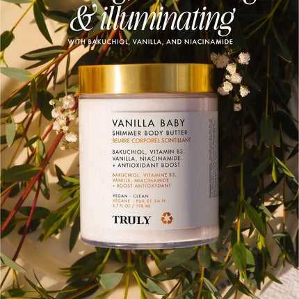 Truly Beauty Vanilla Baby Shimmer Body Butter