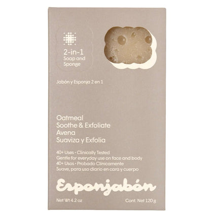 T.TAiO Esponjabon Oatmeal 2-in-1 Soap And Sponge