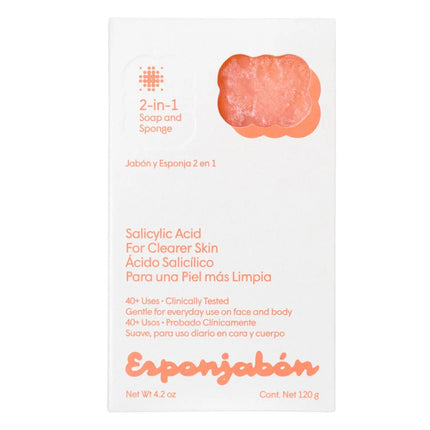 T.TAiO Esponjabon Salicylic Acid 2-in-1 Soap And Sponge